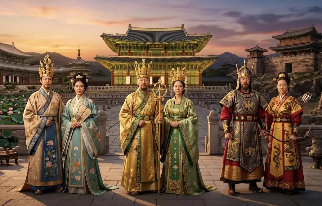 韓国時代劇「三国記〜三国時代の英雄たち〜」 全25巻 高句麗・百済・新羅の王×韓国時代劇 早見表｜三国時代をドラマで一覧