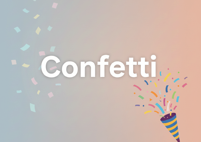 【React】紙吹雪ライブラリどっちを使う？react-confetti と canvas-confetti の違いと使い分け、ハマりどころを徹底解説