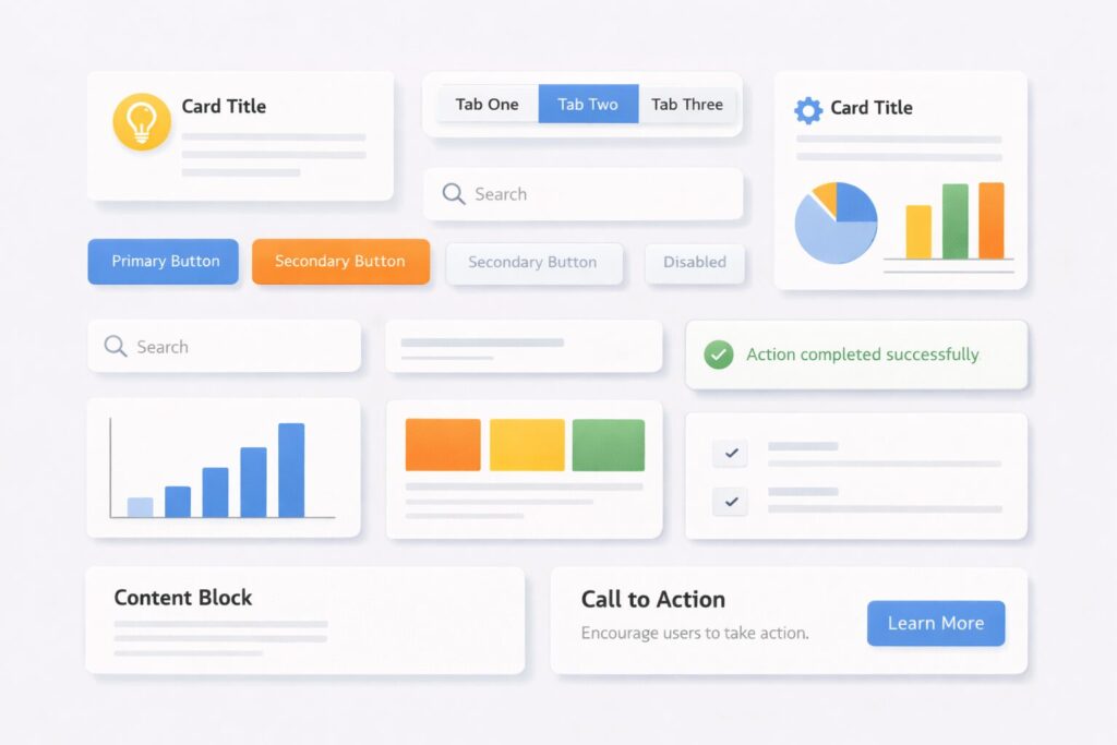 AIでWeb制作！名前を知るだけでコードが変わる『UIパーツ＆デザイン用語』レシピ集