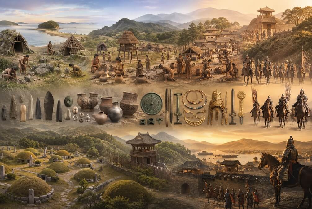 【国立金海博物館①】先史時代の金海——人類が選んだ豊かな大地